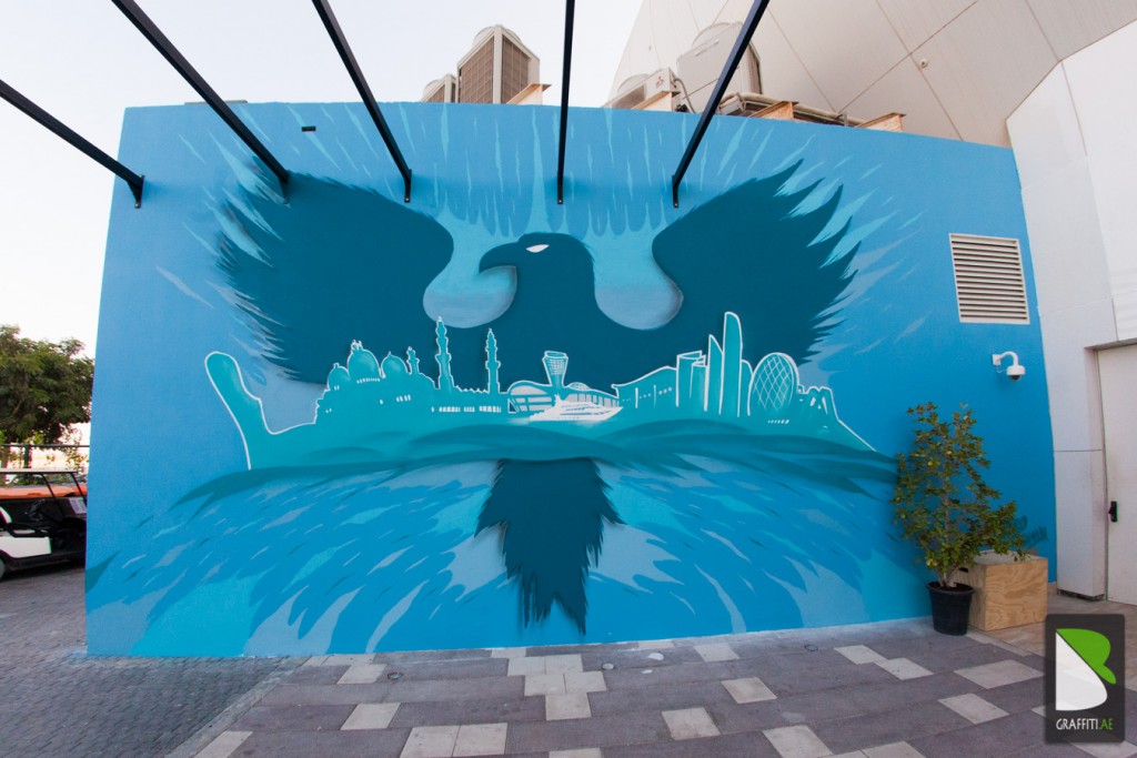 UAE-Falcon-Graffiti-Yas