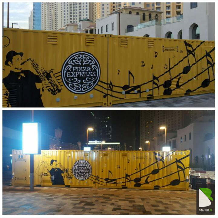 Container-Pizza-Artist-Graff-Dubai